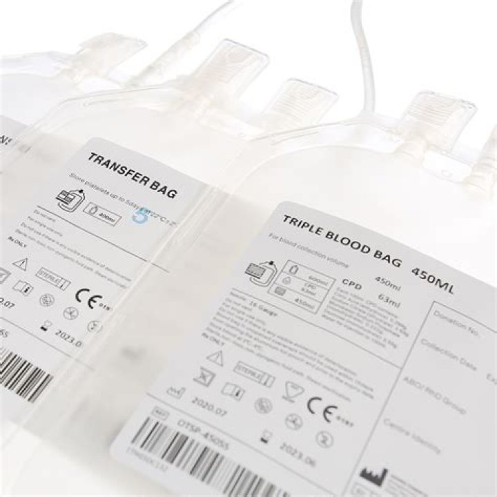Which bags are used for blood storage?