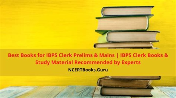Which book is best for IBPS Clerk Exam 2019?