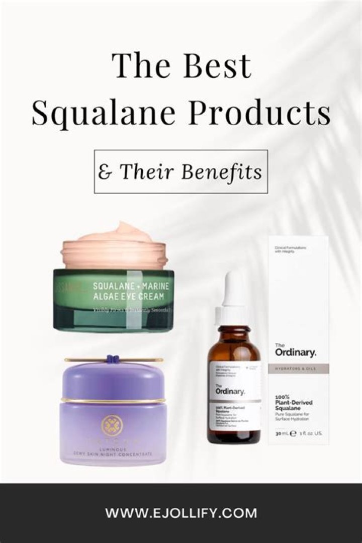 Which cosmetic companies use squalene?