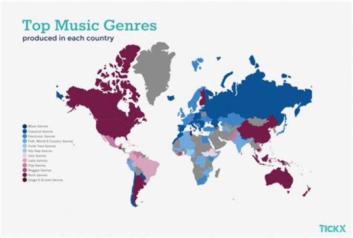 Which countries stream the most music?