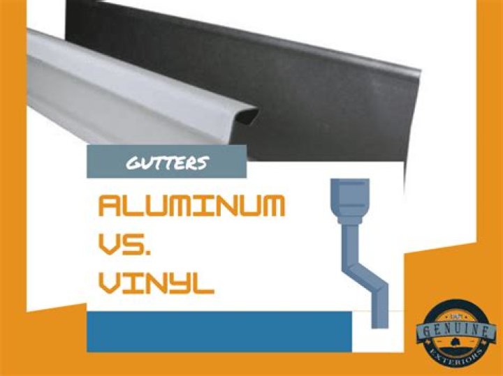 Which is better vinyl or metal gutters?