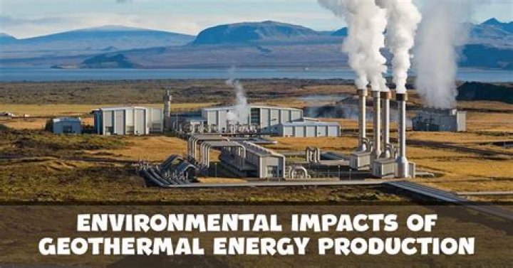 Which is the environmental problems caused by geothermal energy?