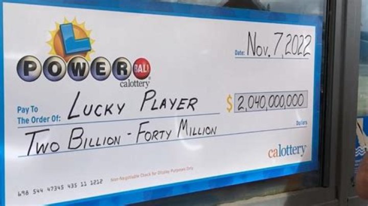 Which lottery is only in California?