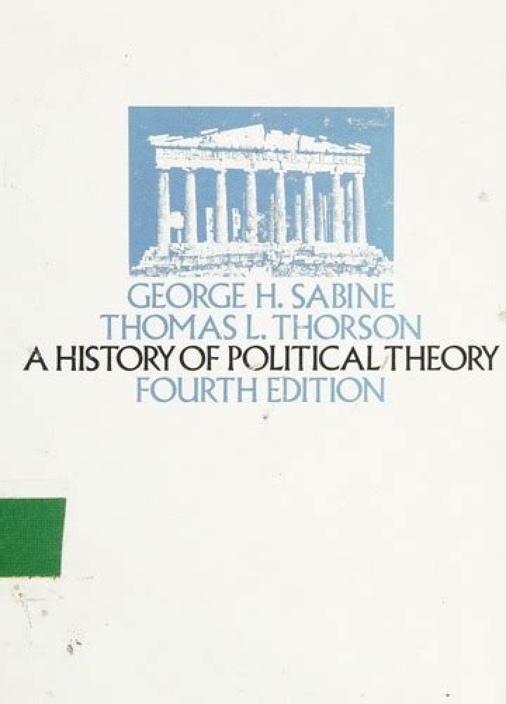 Which political thinker supported political theory as history?