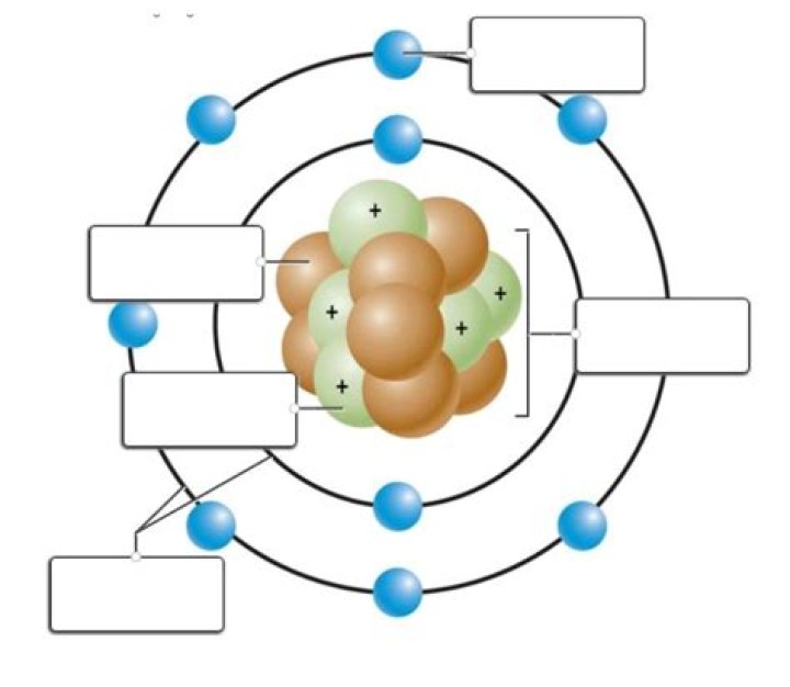 Which two particles are found in the nucleus of an atom quizlet?