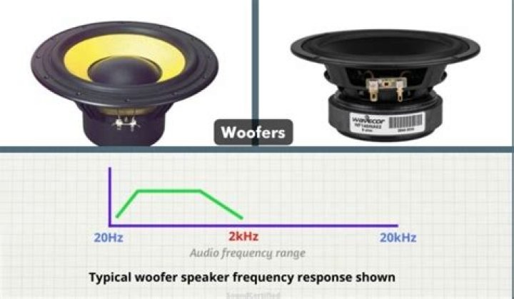 Which types of loudspeakers have drivers with high frequencies?