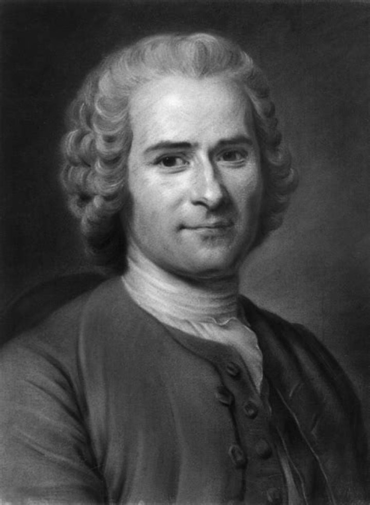 Which was a political idea of Rousseau?