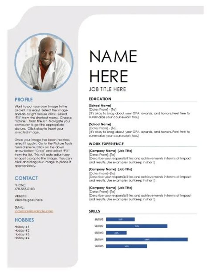 Which Word template is best for resume?