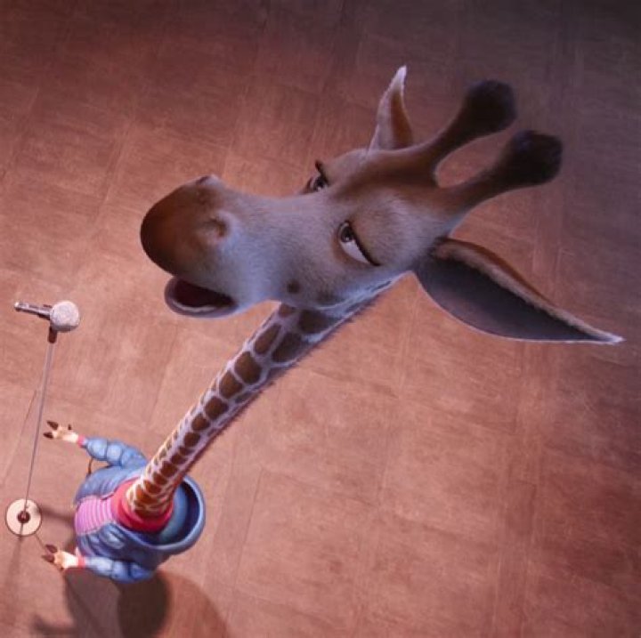 Who's the giraffe in Sing?
