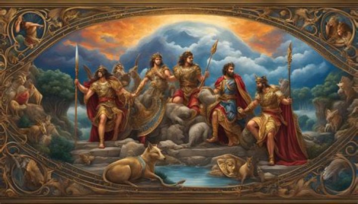 Who are the gods of Roman mythology?