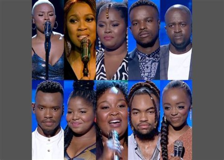 Who are the top 2 SA Idols?