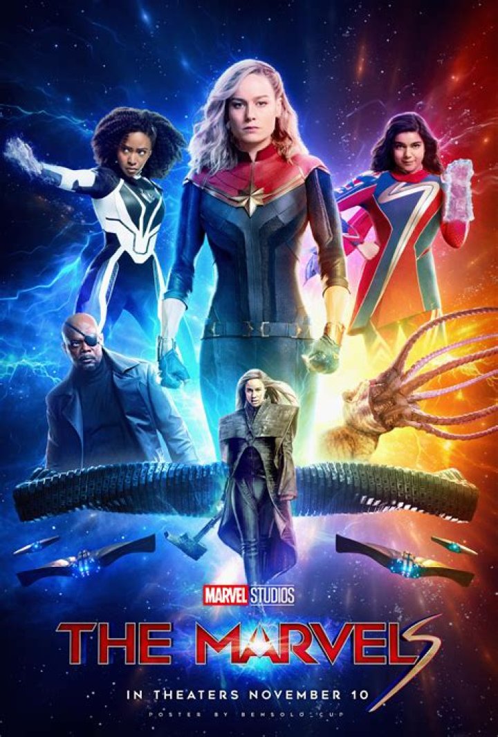 Who designs Marvel movie posters?