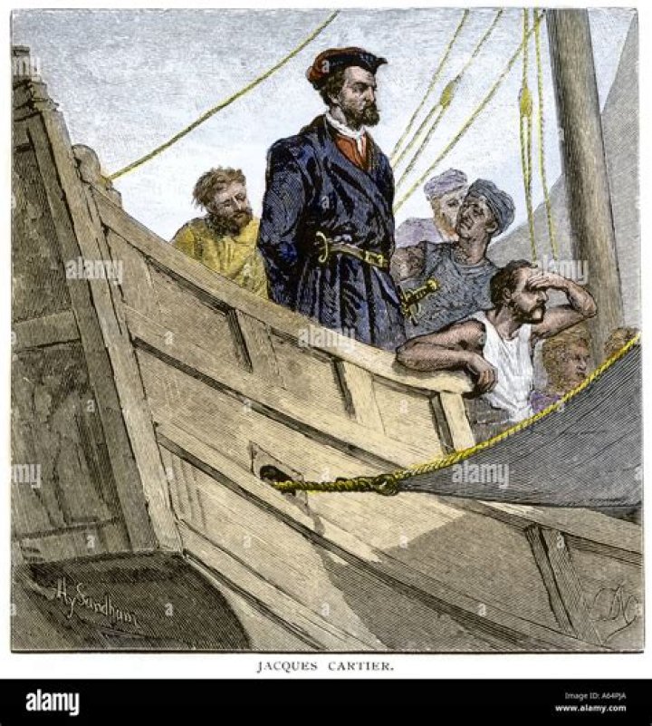 Who did Jacques Cartier interact with?
