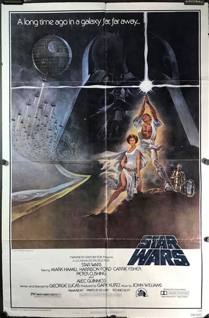 Who did the original Star Wars poster?