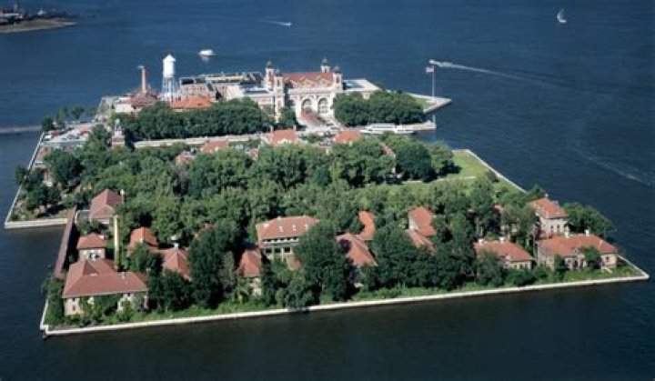 Who does Ellis Island belong to?