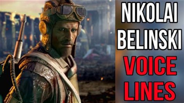 Who does the voice of Nikolai in Black Ops?