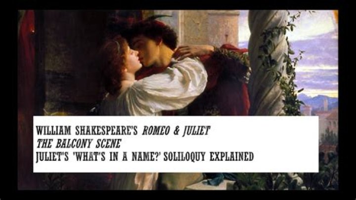 Who gives a soliloquy in Romeo and Juliet?