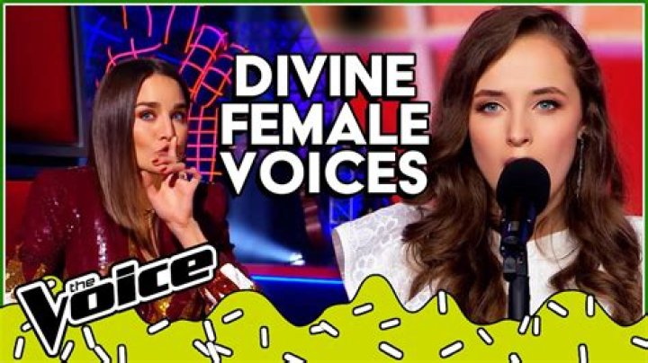 Who has the best female voice in the world?