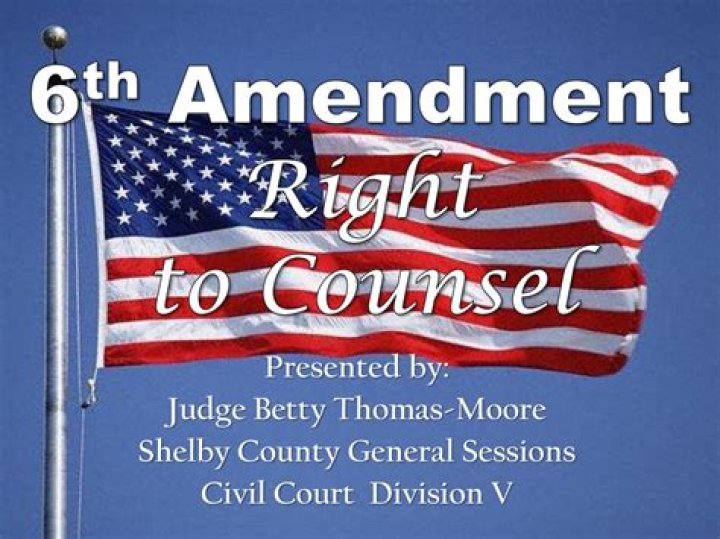 Who has the right to counsel?