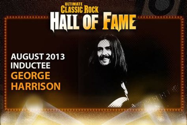 Who inducted George Harrison?