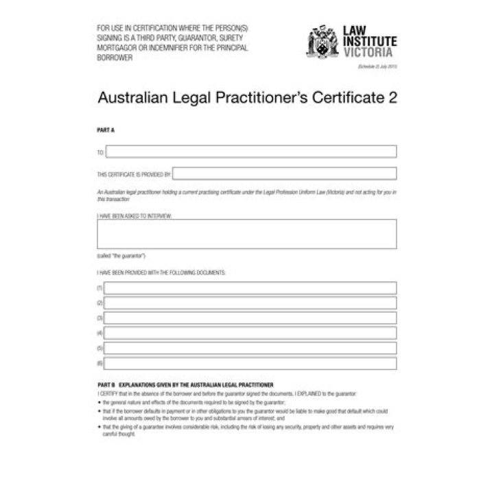 Who is an Australian legal practitioner?