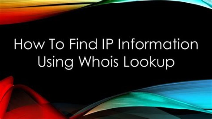 Who is IP lookup tool?