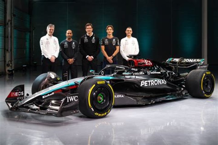 Who is on the Mercedes f1 team?