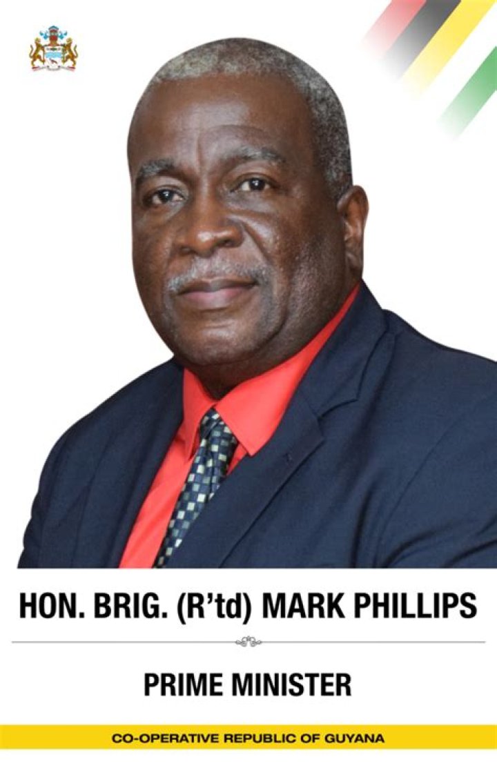 Who is prime minister of Guyana?