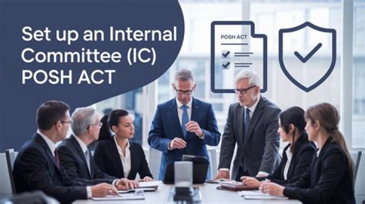 Who is responsible under the posh act to set up an internal committee?