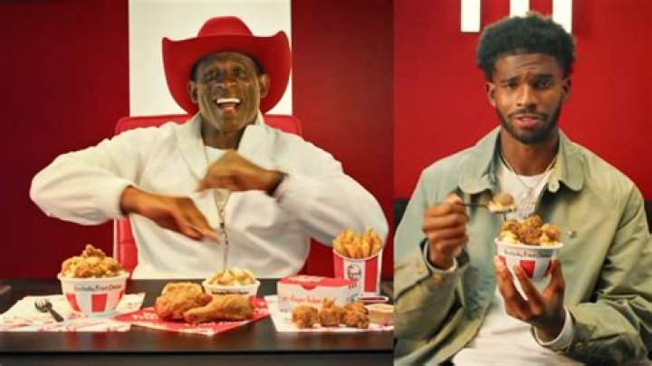 Who is singing on the KFC commercial?