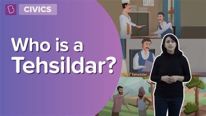 Who is tehsildar in Pakistan?