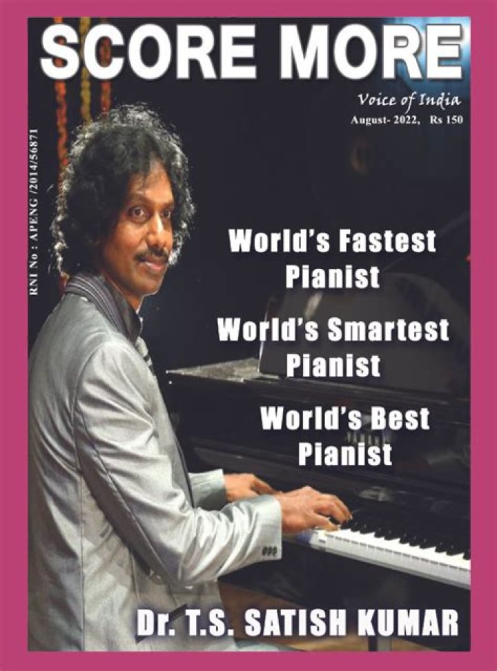 Who is the fastest pianist?