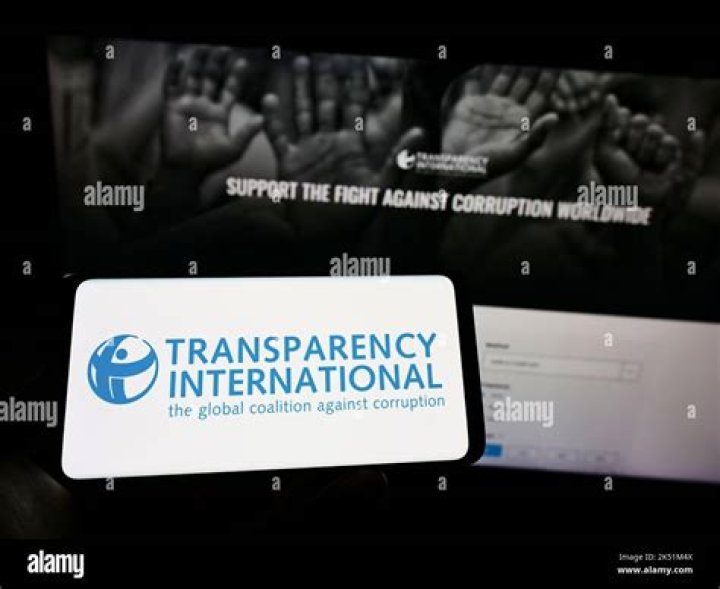 Who is the head of Transparency International?