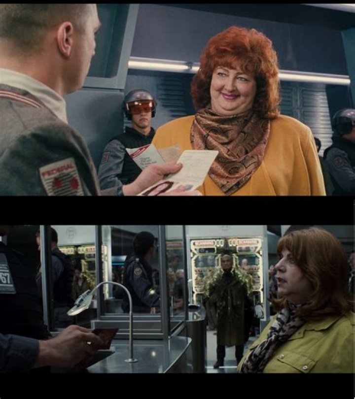 Who is the woman in Total Recall?