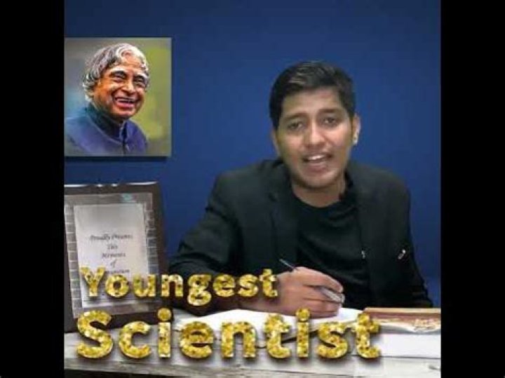 Who is the youngest scientist of India?