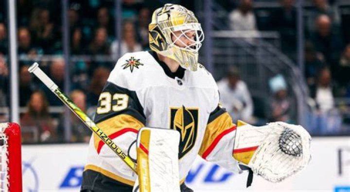 Who is Vegas starting goalie?