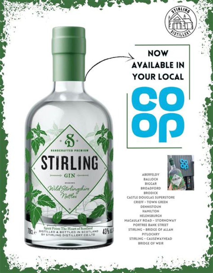 Who makes co op Gin?