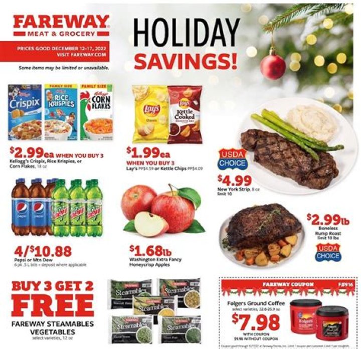 Who owns fareway food?