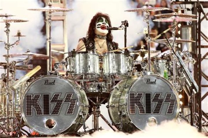 Who played drums on Kiss revenge?