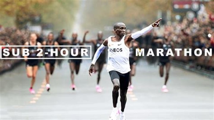 Who ran under 2 hour marathon?