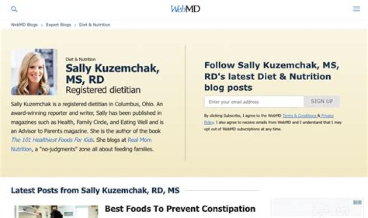 Who runs WebMD site?