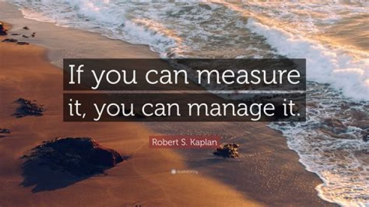 Who said if you can measure it you can manage it?