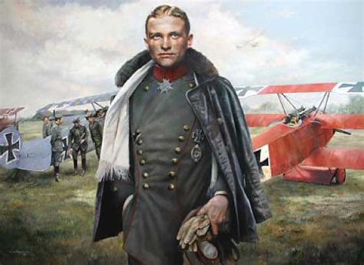 Who shot down Manfred von Richthofen?