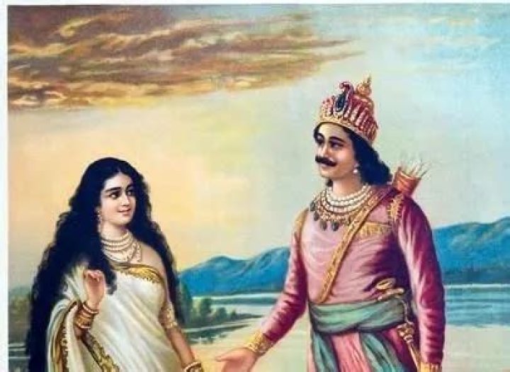 Who was father of Bhishma?