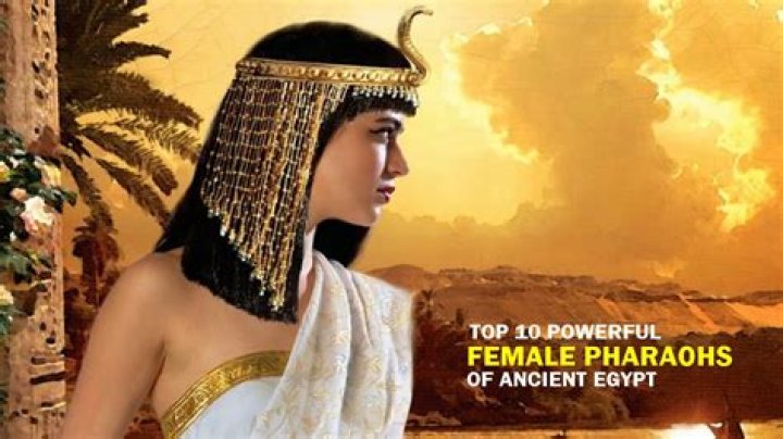 Who was the first girl pharaoh?