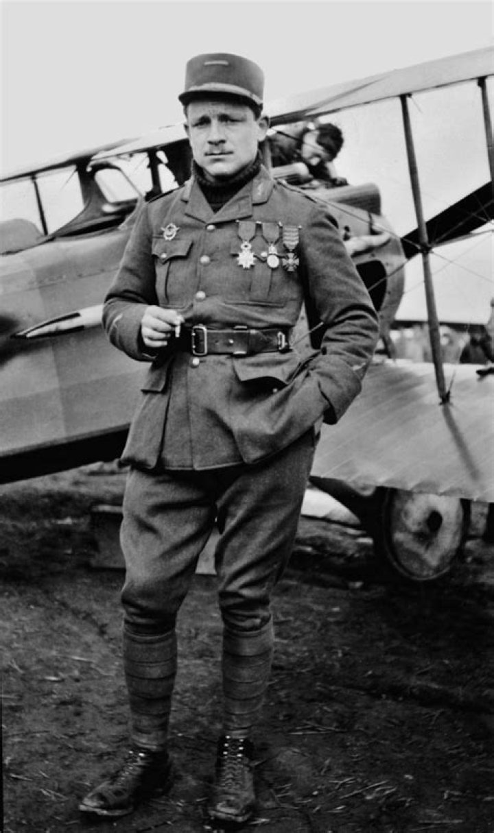 Who was the most famous pilot of the Lafayette Escadrille?