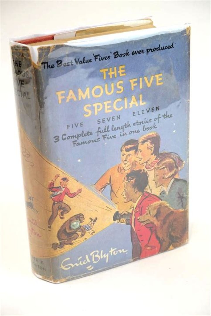 Who wrote the book The Famous Five?