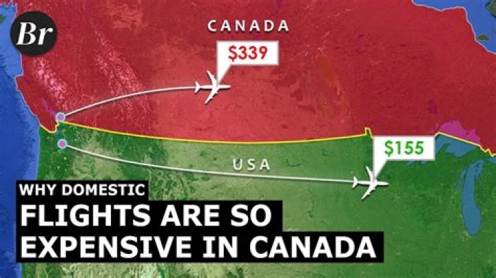 Why are Canadian flights so expensive?