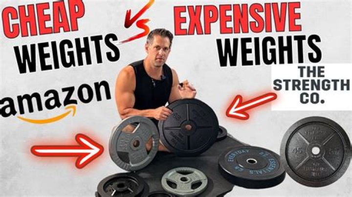 Why are plate weights so expensive?
