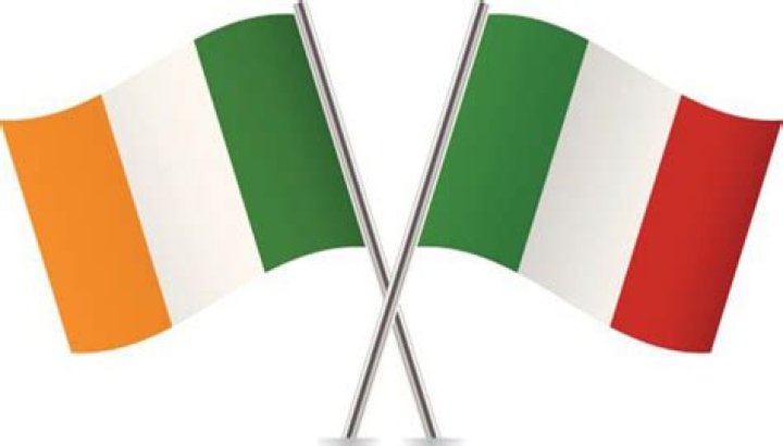 Why are the Irish and Italian flags so similar?
